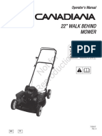 Canadiana 7800903 Lawn Mower