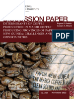 DPNo202 Determinants of Coffee Production in Major Coffee-Producing Provinces of Papua New Guinea - Challenges and Opportunities