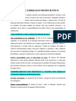 Debate Liderazgo Democrático