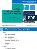 Pancreatico Biliary Cytology DR Corina Cotoi