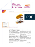 Alias Batir Une Application A Partir D Access