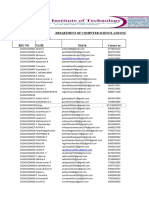 Mrkit CSE Database