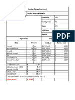 Table D'calculation