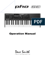 DSI 504R Mopho SE Manual v.1.1