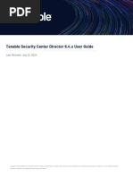 Tenable Security Center Director-User Guide