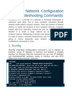 13 Linux Network Configuration and Troubleshooting Commands