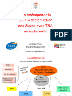 Armande Perrier Amenagements Maternelle Scolarisation Eleves Tsa 2018