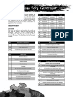 6 - Random Sect Generator - 2p