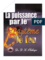 La Puissance Par Le Bapteme de Feu - Dr. D. K. Olukoya