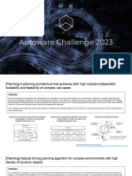 Autoware Challenge 2023