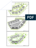 Planta Arquitectónica de Um Condomínio Fechado