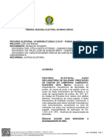 Recurso Eleitoral #0600306-27.2020.6.13.0137 - Tre-Mg