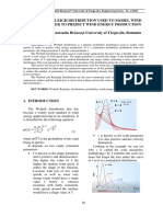 03 - DAVID Rodica - Weibull Rayleigh Distribution Used To Model Wins Speeds in Order To Predict Wind en