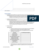 Health Policy Issuance Steps For All Employees - V1 - 21st Oct'20