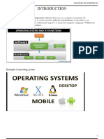 Case Study On Windows Os