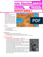 Mesopotamia para Primer Grado de Secundaria1