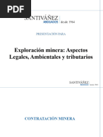 Diplomado Exploración Minera - CONTRATOS MINEROS