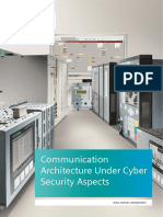 SIP5-APN-009 Communication Architecture Under Cyber Security Aspects