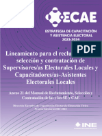 21.0 - Anexo 21 Lineamiento de Reclutamiento Selección y Contratación de SEL y CAEL