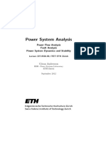 Simple Detailed of Power Flow & Fault Analysis