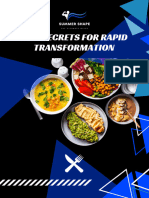 Diet Secrets For Rapid Transformation