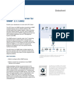 Matrikon OPC Server For SNMP Datasheet