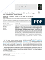 Food Fraud Vulnerability Assessment in The Edible Vegetable Oil Supply Chain A Perspective of Chinese Enterprises