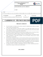 Caderno 35 Técnico de Enfermagem