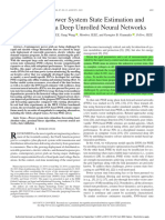 2019-Real-Time Power System State Estimation and Forecasting Via Deep Unrolled Neural Networks