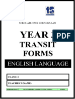 Year 3 Transit Forms