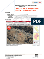 Reporte Preliminar N.º 950 - 14jul2024 - Incendio Forestal en El Distrito de Huancavelica - Huancavelica