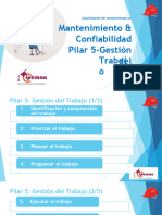 Mantenimiento y Confiabilidad - Pilar 5 - GESTIÓN DEL TRABAJO