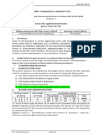 Applied Instrumentation Course Code: 4351701