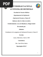 Informe Del Arca de Honduras