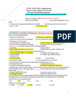 Eco121 - Quiz 2 Sample