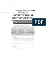 Legal & Constitutional History of India