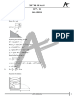 DPP - 06 (Solution) Center of Mass NJ - 247