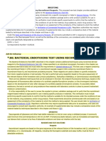 USP 86 Bacterial Endotoxins Tests Using Recombinant Reagents