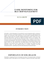 Soil Health Monitoring