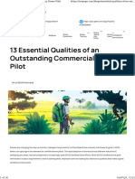 13 Essential Qualities of An Outstanding Drone Pilot