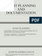 Audit Planning and Documentation