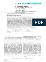 Undoped and Doped GaN Thin Films Deposited