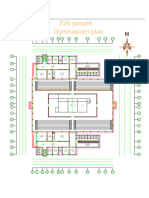 720 People Gymnasium Plan: A B C A B C