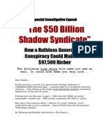 The $50 Billion Shadow Syndicate - How A Ruthless Government Conspiracy Could Make You $97,500 Richer (Wealth Building) (Agora)