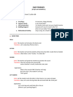 EASY PHONICS Script and Guide