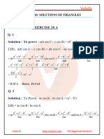 RS Aggarwal Class 11 Solutions Chapter-18 Solution of Triangles