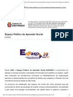 Espaço Público Do Aprender Social