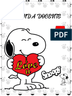 Agenda Docente Snoopy 2425