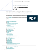 Toutes Les Règles de Grammaire Française (PDF) - Franç