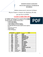 PCAM PV Concours PCAM Juillet 2024